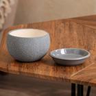 Горшок для цветов "Шар", шёлк, металлик, керамика, 0,4 л - Фото 2