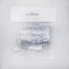 Набор колец для штор в ванную, пластик, 12 шт., прозрачный - Фото 3