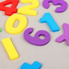 Счётный материал "Счёты, цифры и знаки" с часиками, 62 элемента - Фото 4