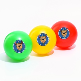 Мяч детский Paw Patrol «Гончик», 16 см, 50 г, цвета МИКС
