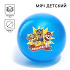 Мяч детский, Paw Patrol Команда, диаметр 16 см, 50 г., цвета МИКС 5083417 - фото 7073959