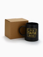 Кружка чайная керамическая «Муж. Папа. Boss», 380 мл - Фото 7