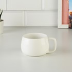 Чайная пара керамическая «Слушай своё сердце», 300 мл , цвет белый - Фото 6
