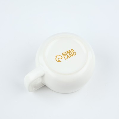 Чайная пара «Слушай своё сердце»: кружка 300 мл, блюдце