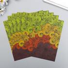 Набор бумаги для скрапбукинга "Абстрактный мотив №15", 15х15 см, 5 листов, 160 г/м2 - Фото 2