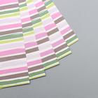 Набор бумаги для скрапбукинга "Яркий мотив №6", 15х15 см, 5 листов, 160 г/м2 - Фото 3