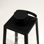 Ночник "Мерцание" LED от батареек 3хААА черный 12,8х12,8х26 см RISALUX - Фото 5