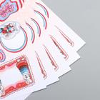 Набор бумаги для скрапбукинга "С пополнением", 15х15 см, 5 листов, 160 г/м2 - Фото 3