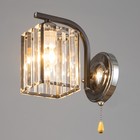 Бра 91260/1 E27 40Вт черный-хром 17х12х21 см - фото 24350556