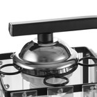 Бра 91260/1 E27 40Вт черный-хром 17х12х21 см - фото 24350560