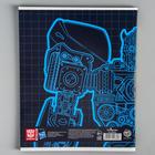 Тетрадь 48 листов в клетку, картонная обложка "Бамблби", Transformers - Фото 4
