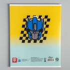 Тетрадь 48 листов в клетку, картонная обложка "Трансформеры", Transformers - фото 9763033
