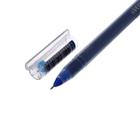 Ручка гелевая 0,5 мм, deVENTE Kilometrico, синие чернила, УВЕЛИЧЕННЫЙ объём чернил, длина 1200 м, прозрачный корпус, одноразовая - Фото 4