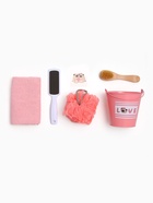 Набор подарочный «Этель» Love, полотенце, мочалка, щётка - Фото 2