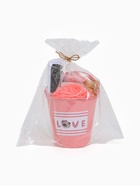 Набор подарочный «Этель» Love, полотенце, мочалка, щётка 5373450