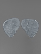 Полустельки для обуви, с протектором, силиконовые, 7×6.5 см, пара, прозрачные - Фото 2