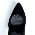 Полустельки для обуви, с протектором, силиконовые, 7 × 6,5 см, пара, цвет прозрачный - Фото 2