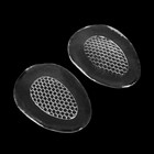 Полустельки для обуви, с протектором, силиконовые, пара, цвет прозрачный - Фото 1