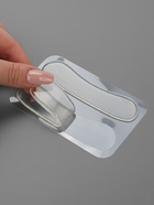 Пяткоудерживатели для обуви, на клеевой основе, силиконовые, 9.8×2.5 см, пара, прозрачные - Фото 2