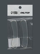 Пяткоудерживатели для обуви, на клеевой основе, силиконовые, 9.8×2.5 см, пара, прозрачные - Фото 2