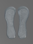 Полустельки для обуви, универсальные, массажные, силиконовые, 20.5×7 см, пара, прозрачные - Фото 2