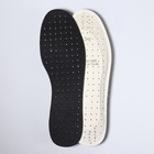 Стельки для обуви, универсальные, дышащие, р-р RU до 46 (р-р Пр-ля до 46), 29 см, пара, цвет чёрный - фото 8231678