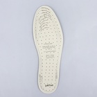 Стельки для обуви, универсальные, дышащие, р-р RU до 46 (р-р Пр-ля до 46), 29 см, пара, цвет чёрный - фото 8526498