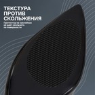 Накладки для обуви противоскользящие, с протектором, на клеевой основе, 9 см, пара, чёрные - Фото 3