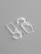 Крючок для штор, на кольцо, 35×15 мм, прозрачный - Фото 3