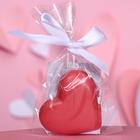 Шоколад фигурный «Сердце», рубиновый, 12 г - фото 320829296