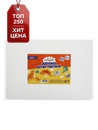 Доска для лепки А4 Calligrata «Популярная», эконом, 1000 мкм, пластик, белая - Фото 4