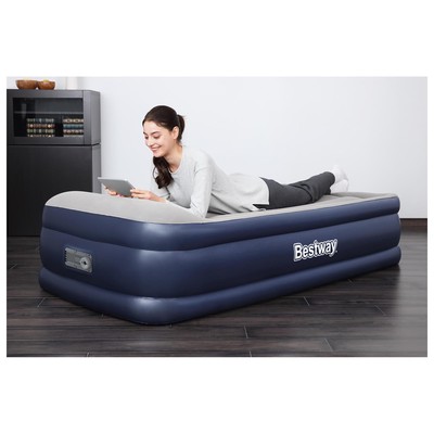 Кровать надувная Queen, 191×97×46 см, со встроенным электронасосом, 67628