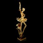 Сувенир "Балерина танцующая в лилиях золото" 47х14х13 см - Фото 2