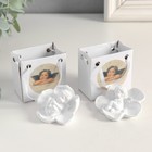 Фигурка «Ангелочек спящий в цветке», 3.5×5.5×5.5 см, МИКС - Фото 1