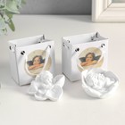 Фигурка «Ангелочек спящий в цветке», 3.5×5.5×5.5 см, МИКС - Фото 2