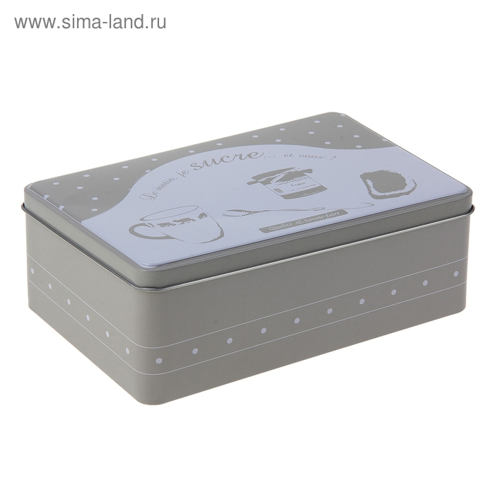 Емкость для хранения продуктов 1,5 л "Ретро. Домашняя", 20х13х7 см, цвета МИКС - Фото 1