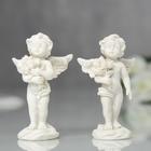 Фигурка полистоун «Ангелочек с букетом роз», 7.2×4.5×2.8 см, МИКС - Фото 2