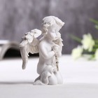 Фигурка полистоун «Ангелочек с крестиком из страз», 8×6.5×4 см - Фото 2