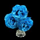 Сувенир "Цветы розы блестки" свет МИКС 15х16х4,5 см - Фото 1