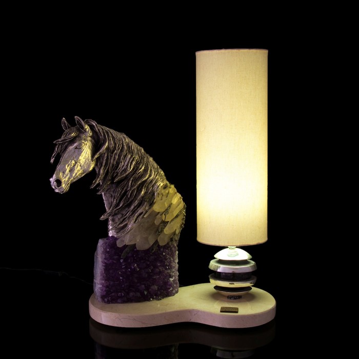 Лампа настольная "Конь", 57 см - фото 1906778309
