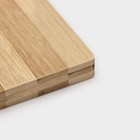 Доска разделочная Доляна «Зебра», 32×22 см, дерево - Фото 5