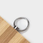 Доска разделочная Доляна «Зебра», 32×22 см, дерево - Фото 6