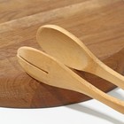 Щипцы кухонные Доляна «Бамбуковый лес», 26 см - Фото 2