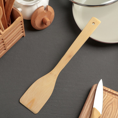 Лопатка «Дуновение леса», 28 см, бамбук