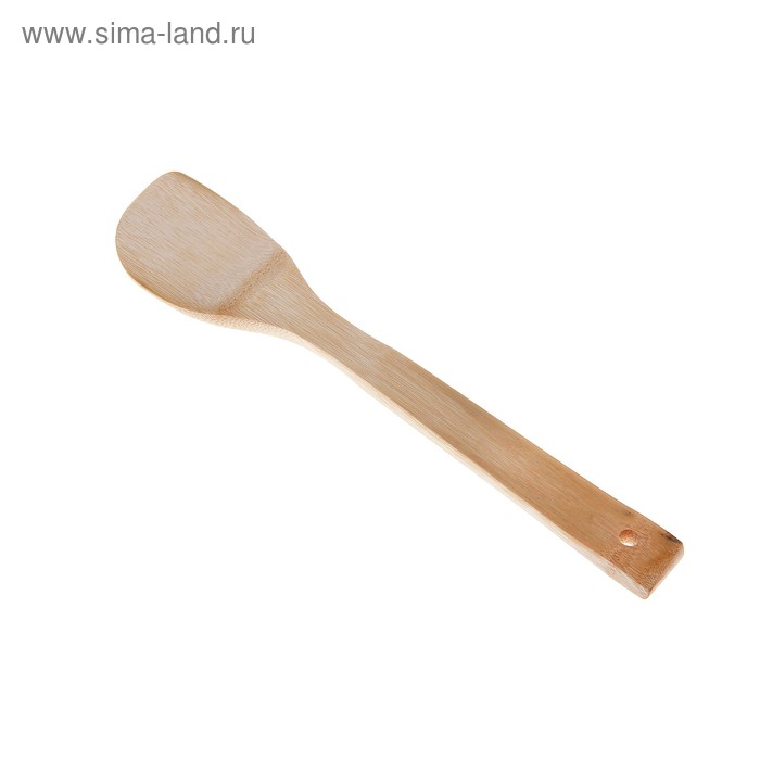Лопатка деревянная 30 см "Дуновение леса", скругленная - Фото 1