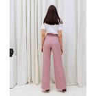 Брюки женские прямые MIST, размер 44, цвет розовый - Фото 8