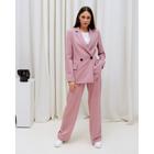 Брюки женские прямые MIST, размер 50, цвет розовый 5524826