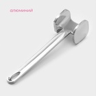 Молоток для мяса Доляна «Хозяин», 19.5 см, серый - Фото 2