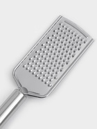Тёрка для сыра Доляна «Металлик», 24×6 см, мелкая, с ручкой, нержавеющая сталь, серебристая - Фото 3