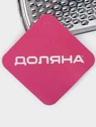 Тёрка для сыра Доляна «Металлик», 24×6 см, мелкая, с ручкой, нержавеющая сталь, серебристая - Фото 6
